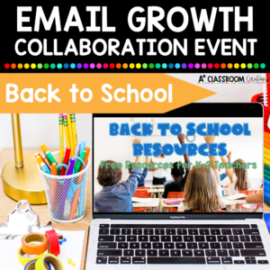 Back to School Email Growth Collaboration Event