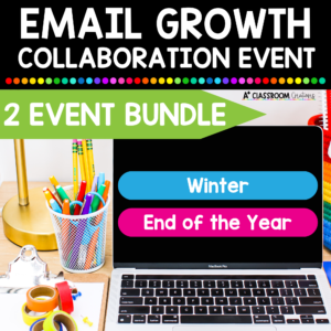 Introducing the The Winter and End of the Year Collaboration Set! This exciting set is designed to help you supercharge your email list growth. Don’t miss out on this chance to build your email list with other K-2 Teacherpreneurs and take your business to new heights!