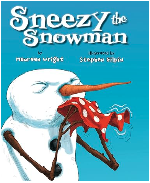 The Sneezy Snowman, by Maureen Wright is a great winter read aloud for grades K-2. Click the image to get it.
