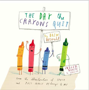 The Day the Crayons Quite is one of seven March Read Alouds.