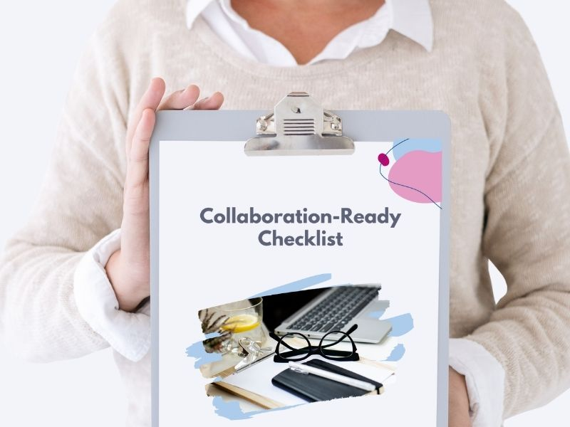 A free checklist for K–2 teacherpreneurs to prepare for email list growth through collaboration—perfect for teacher authors, sellers, and edupreneurs.